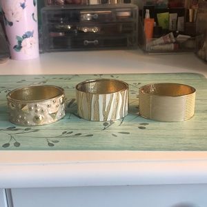 3 Cuff Bracelets